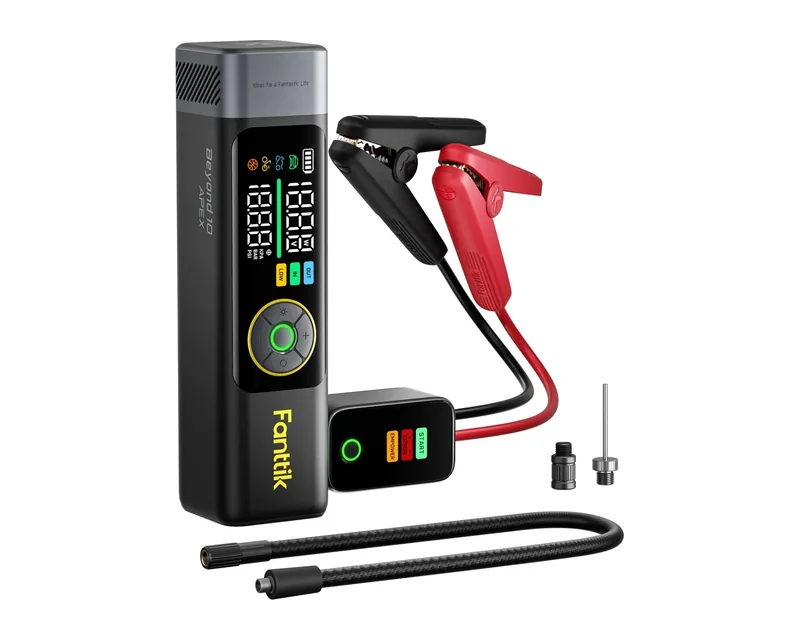 Fanttik Beyond 10 Apex Jump Starter + Air Compressor — official manufacturer product photo
