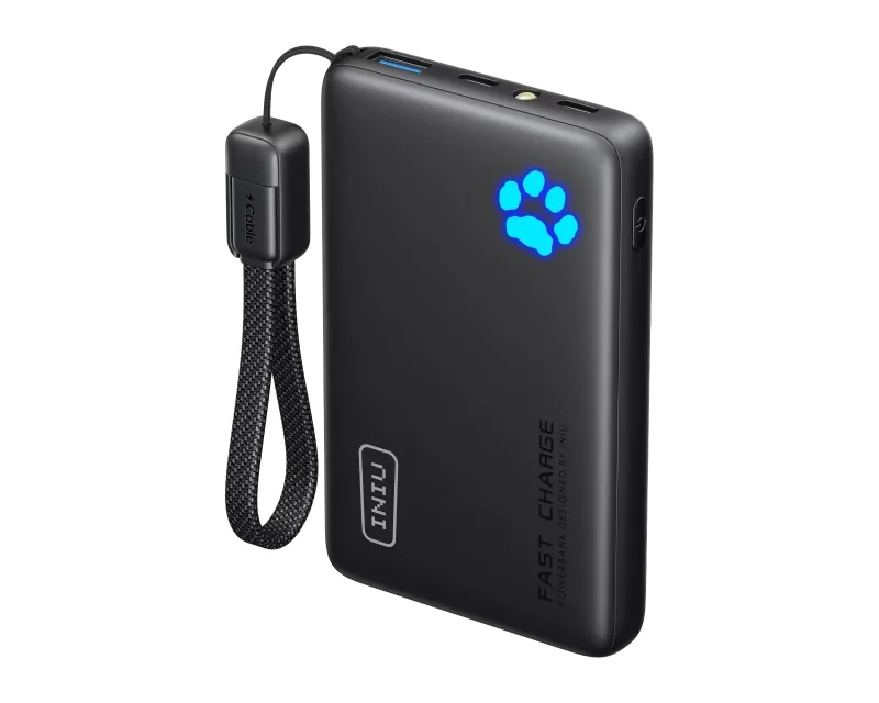 INIU P41 10,000 mAh 45W Power Bank — official manufacturer product photo