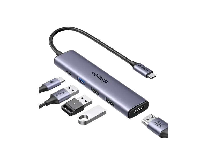 UGREEN Revodok 105 5-in-1 USB-C Hub — official manufacturer product photo